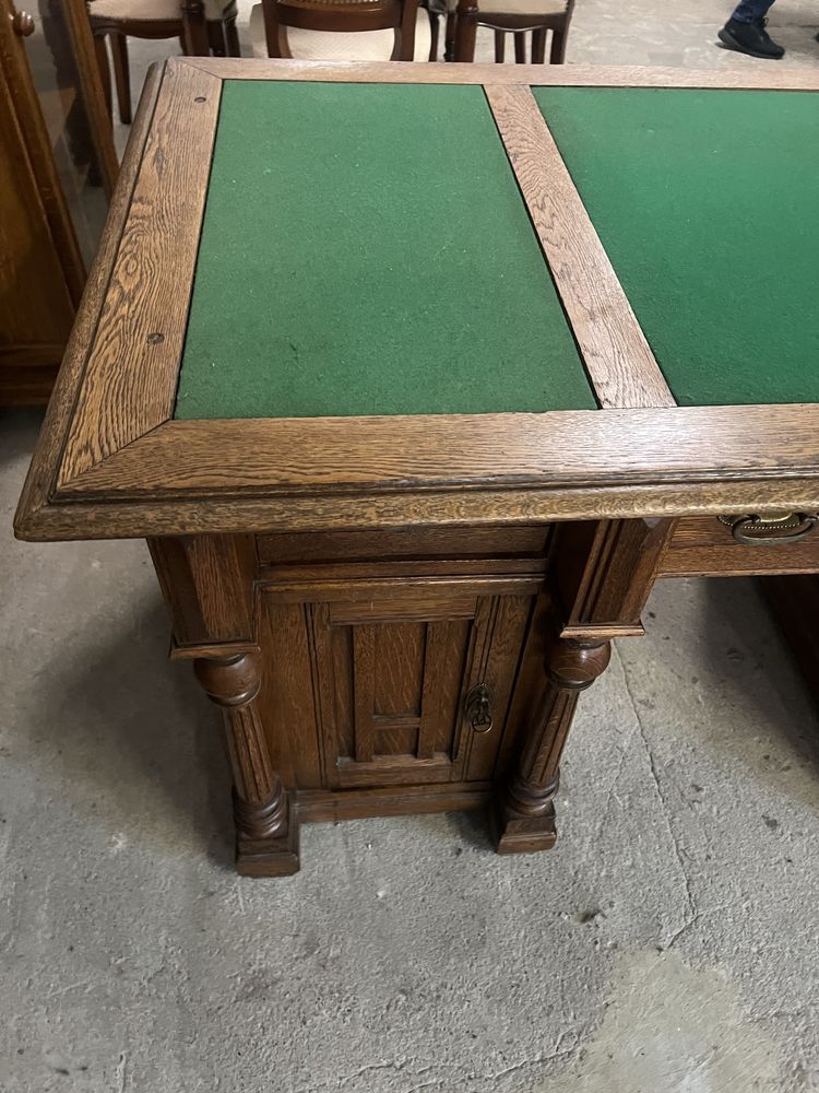 Stare drewniane biurko/Raty