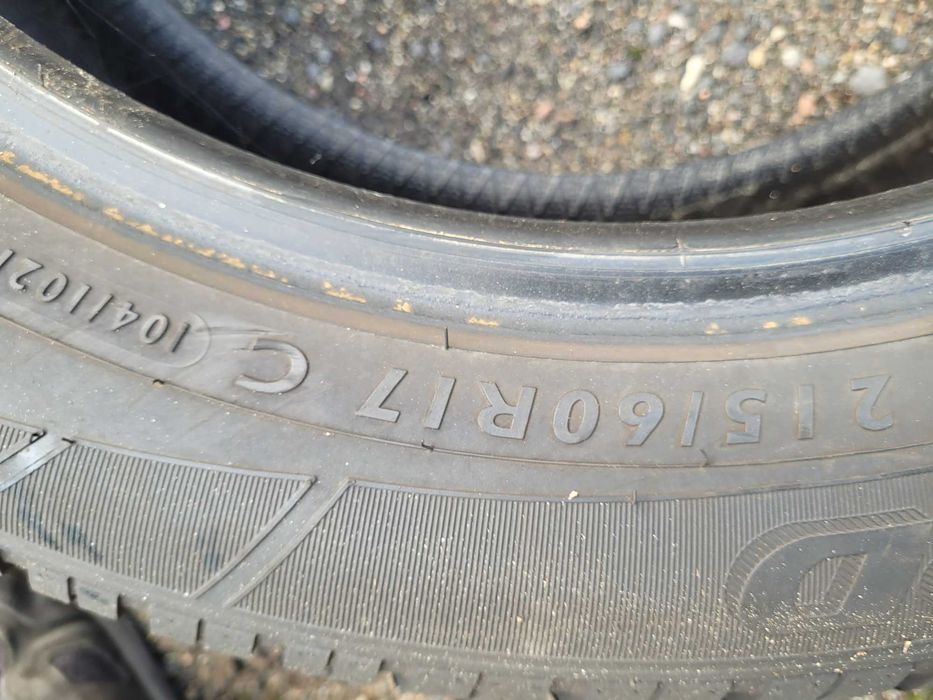 Opony zimowe Dunlop 215/60R17 C