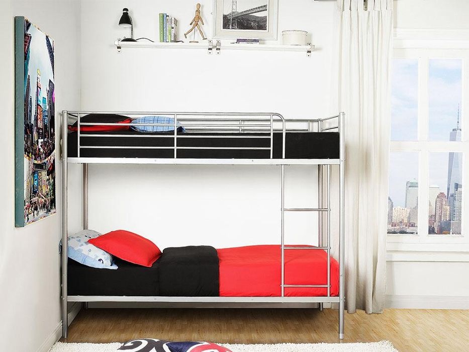 Łóżko piętrowe stalowe Mocne