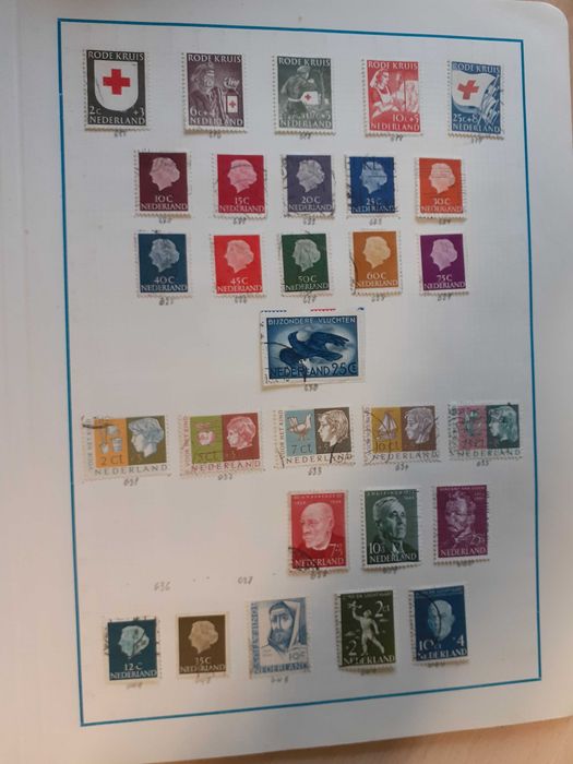 Znaczki pocztowe Holandii