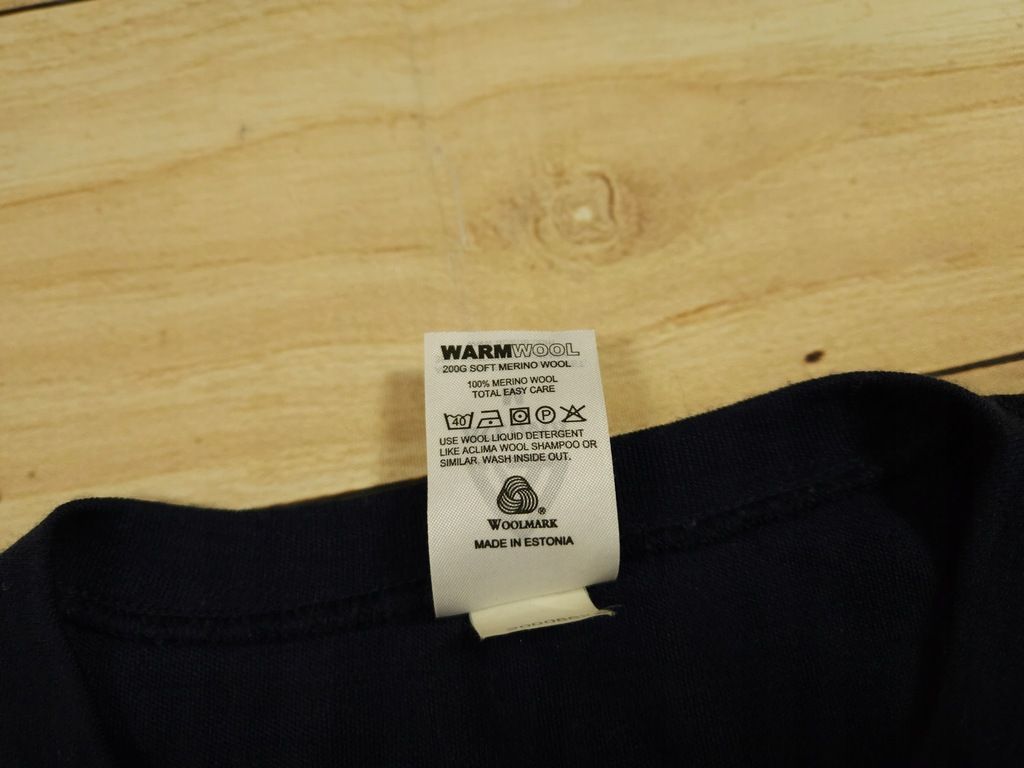 ACLIMA Warmwool 200G Soft Merino Koszulka Termoaktywna Męska r. M