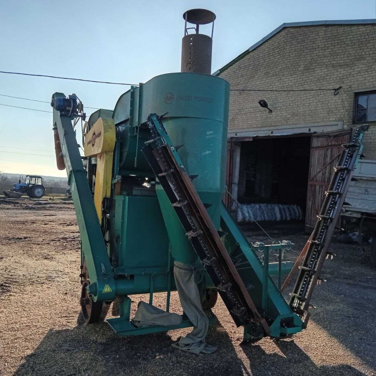 Очисник вороху посилений ОВУ-25У з циклоном і збільшеним вивантаженням