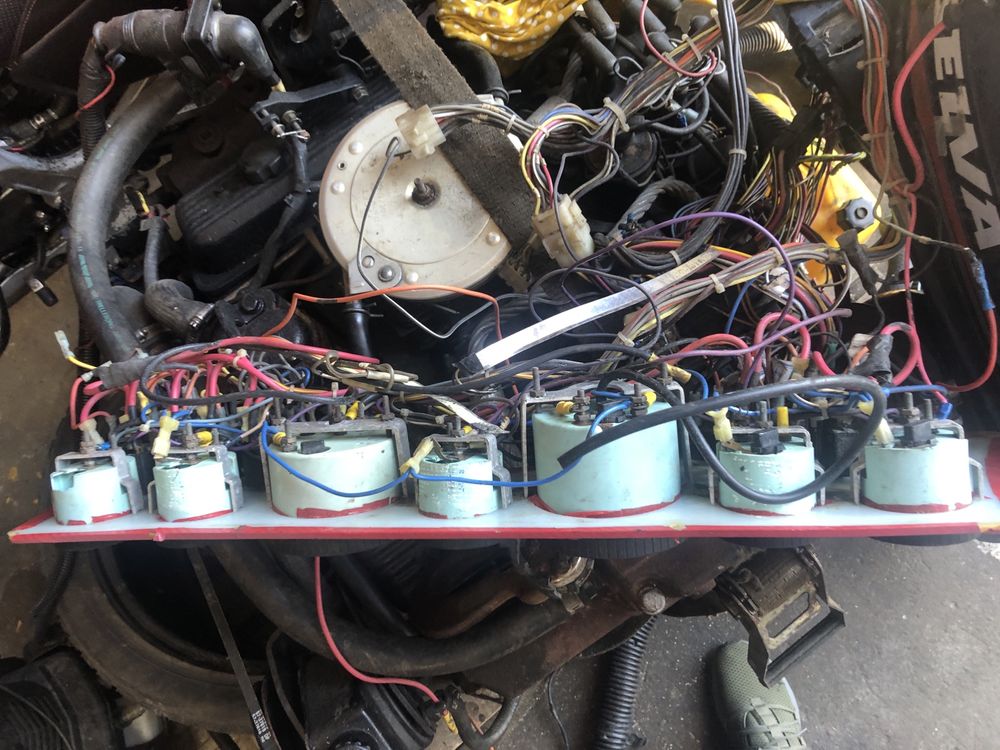 Mercruiser zegary + instalacja elektryczna