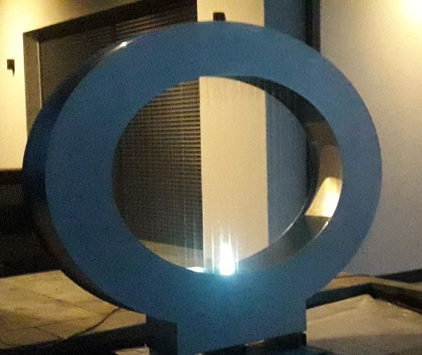 FONTANNA OGRODOWA ze stali nierdzedwnej, ELIPSA 200 cm. Fontanny ogrod