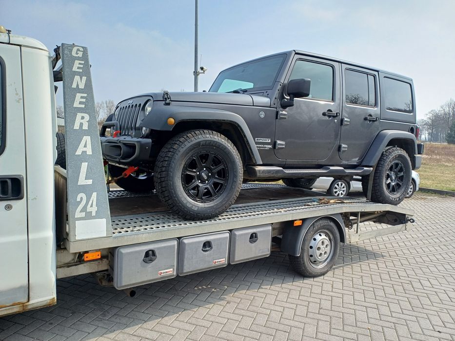 Holowanie transport 3.5t autolaweta A4 pomoc drogowa