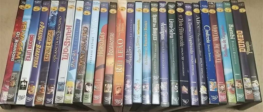 DVD´s originais Disney + DreamWorks
