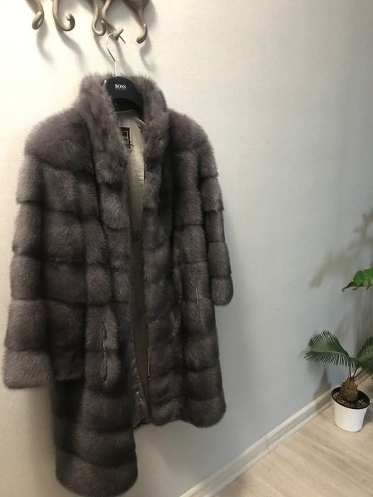 Норкова шубка графіт