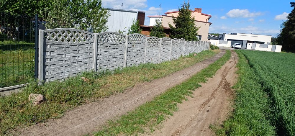 Ogrodzenia panelowe oraz betonowe