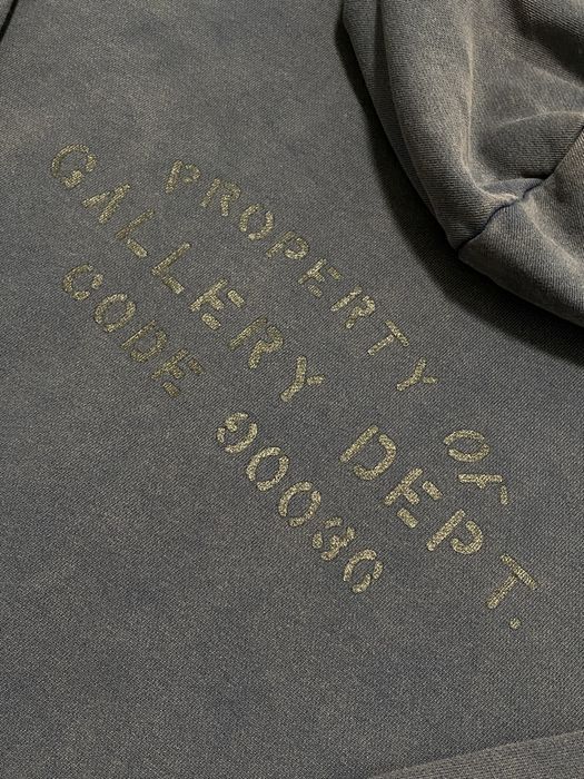 Худі чоловіче LANVIN x GALLERY DEPT оригінал з фарбою MADE IN USA