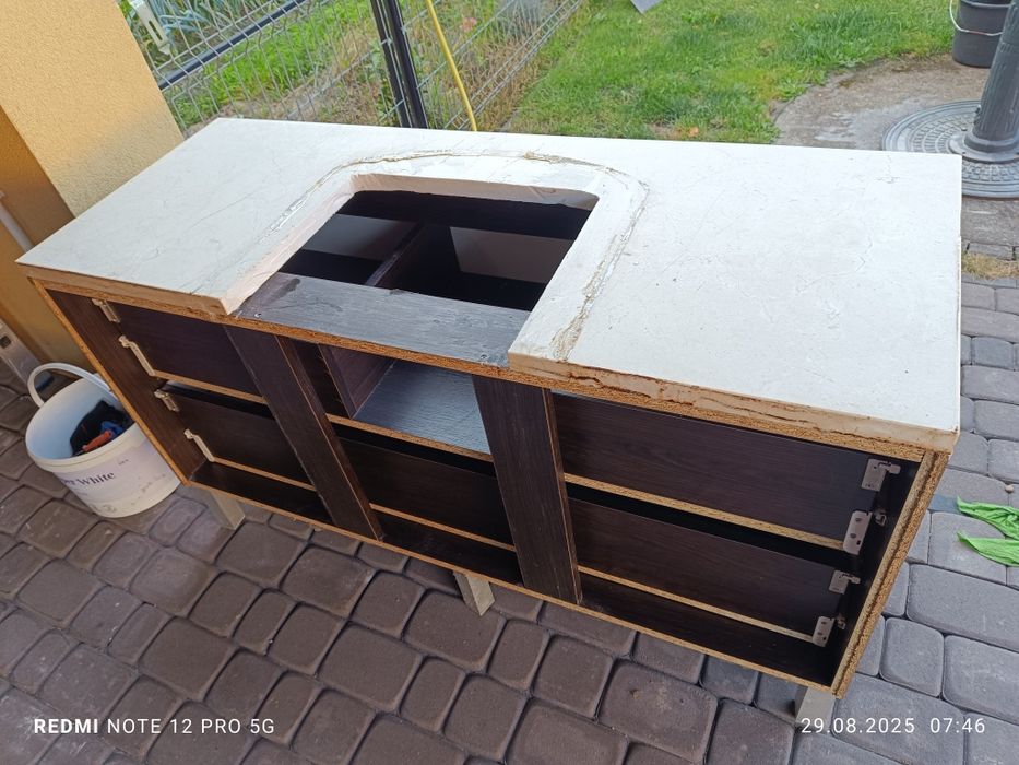 Za darmo komoda łazienkowa