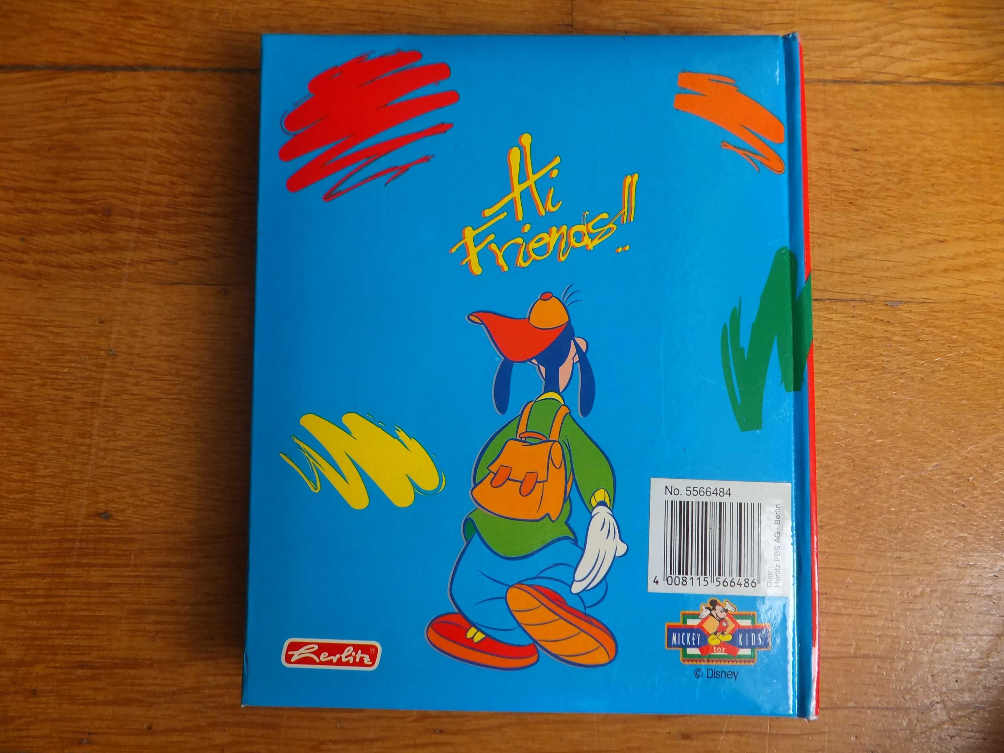 RETRO notes DISNEY Myszka Miki Kaczor Donald Goofy zeszyt album