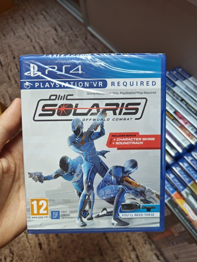 PS4 PSVR Solaris Off World Combat Nowa w Folii