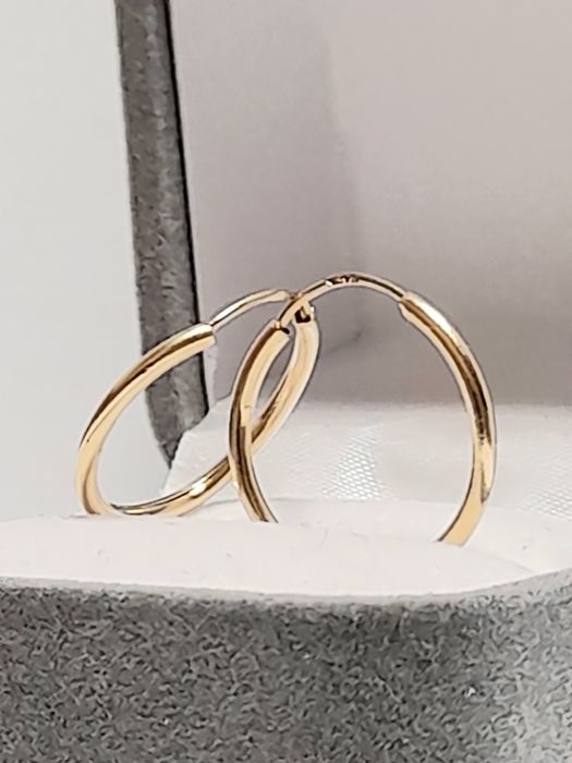 Kolczyki Złote Kółka Klasyczne zloto