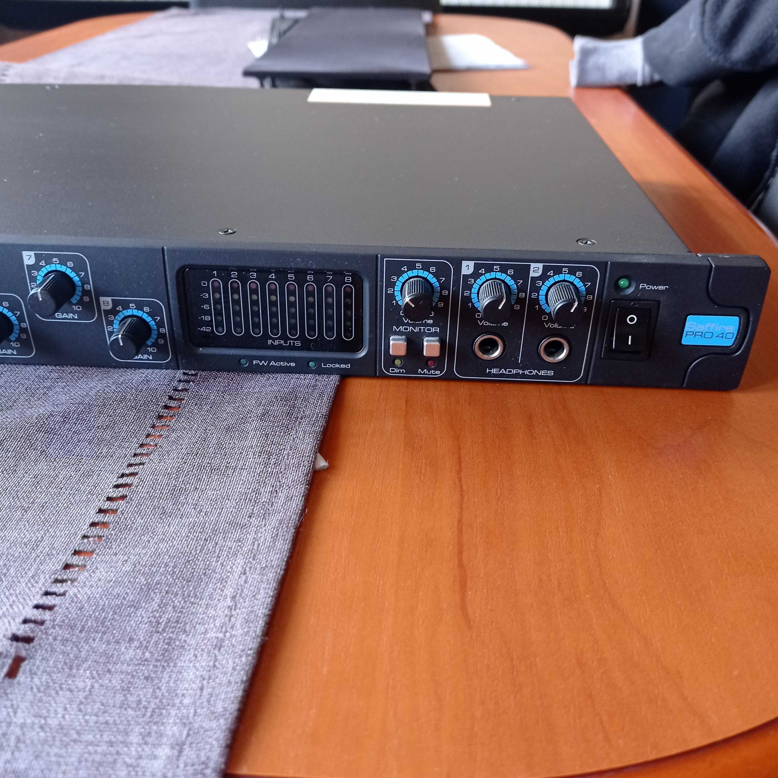 Focusrite Saffire Pro 40 - interface audio/karta dźwiękowa