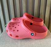 Klapki damskie Crocs Classic r. 37-38, damska 7 koralowe Nowe
