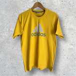 Adidas vintage yellow 90s T-Shirt Olympics mens y2k koszulka