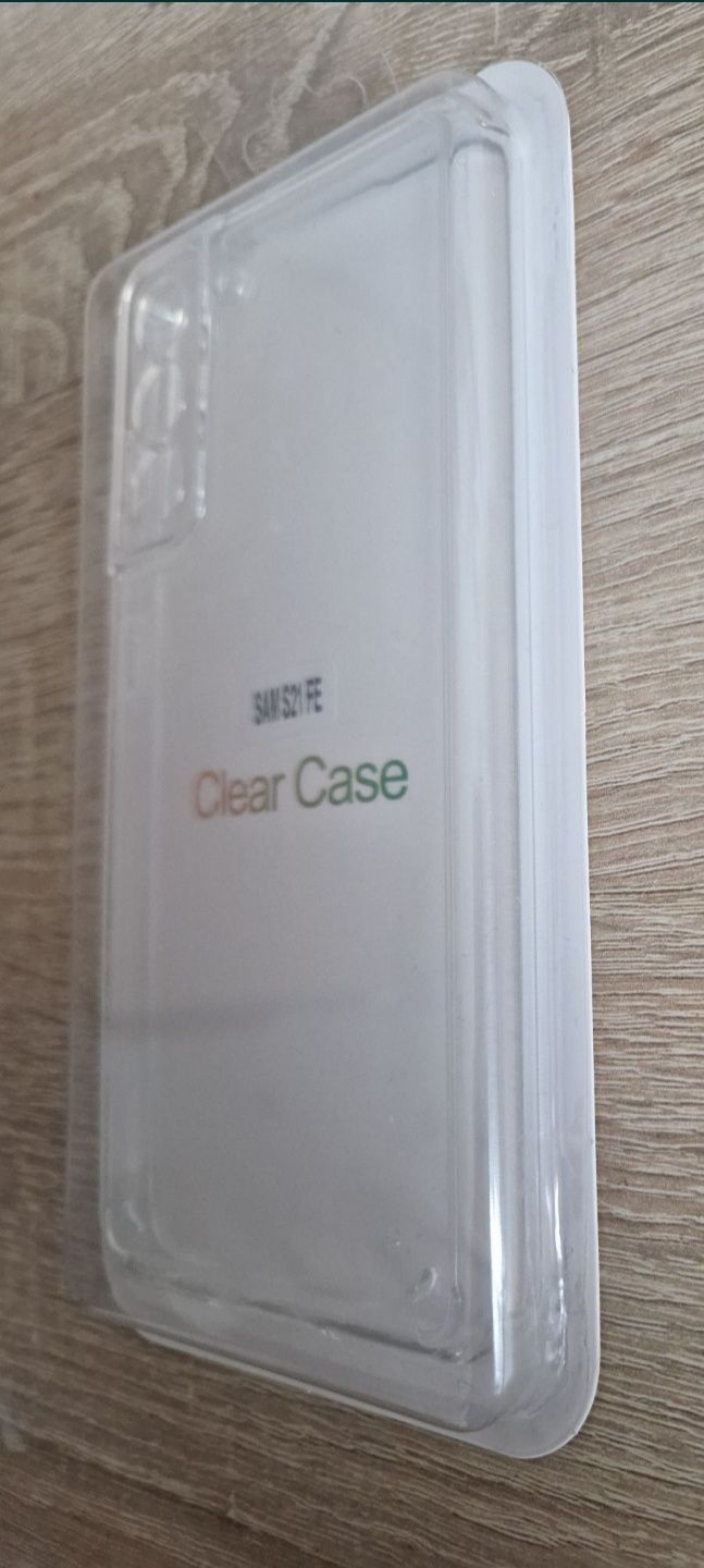 Clear Case do Samsung Galaxy S21 FE Przezroczysty