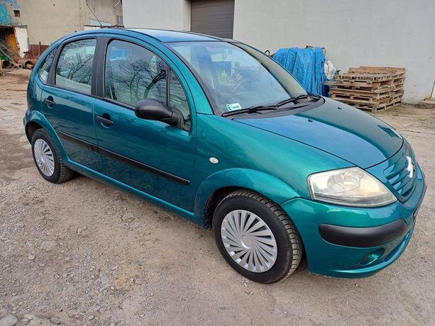 Ładny Citroen C3 sprawna klima 2004r 1.1cm benz 180 tyś przebiegu