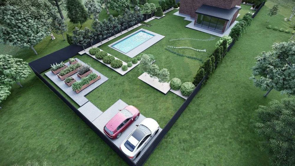 Эскизный проект. Схема намерений застройки.К началу строительства Киев