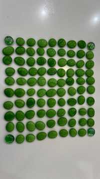 lote de 90 pedras verdes