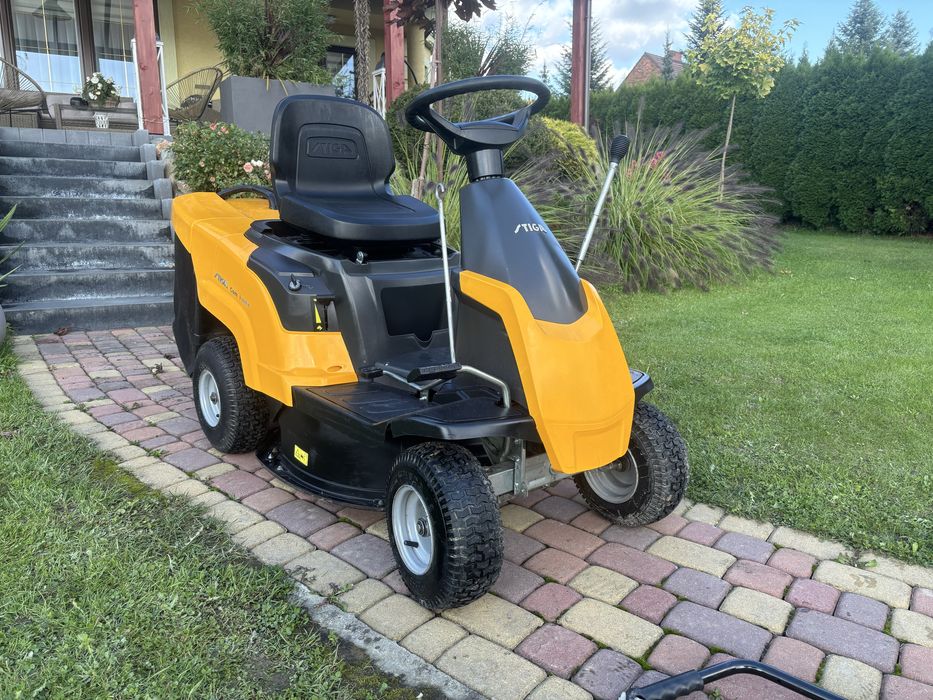 traktorek kosiarka stiga 12km, hydro, mulczer idealny stan!