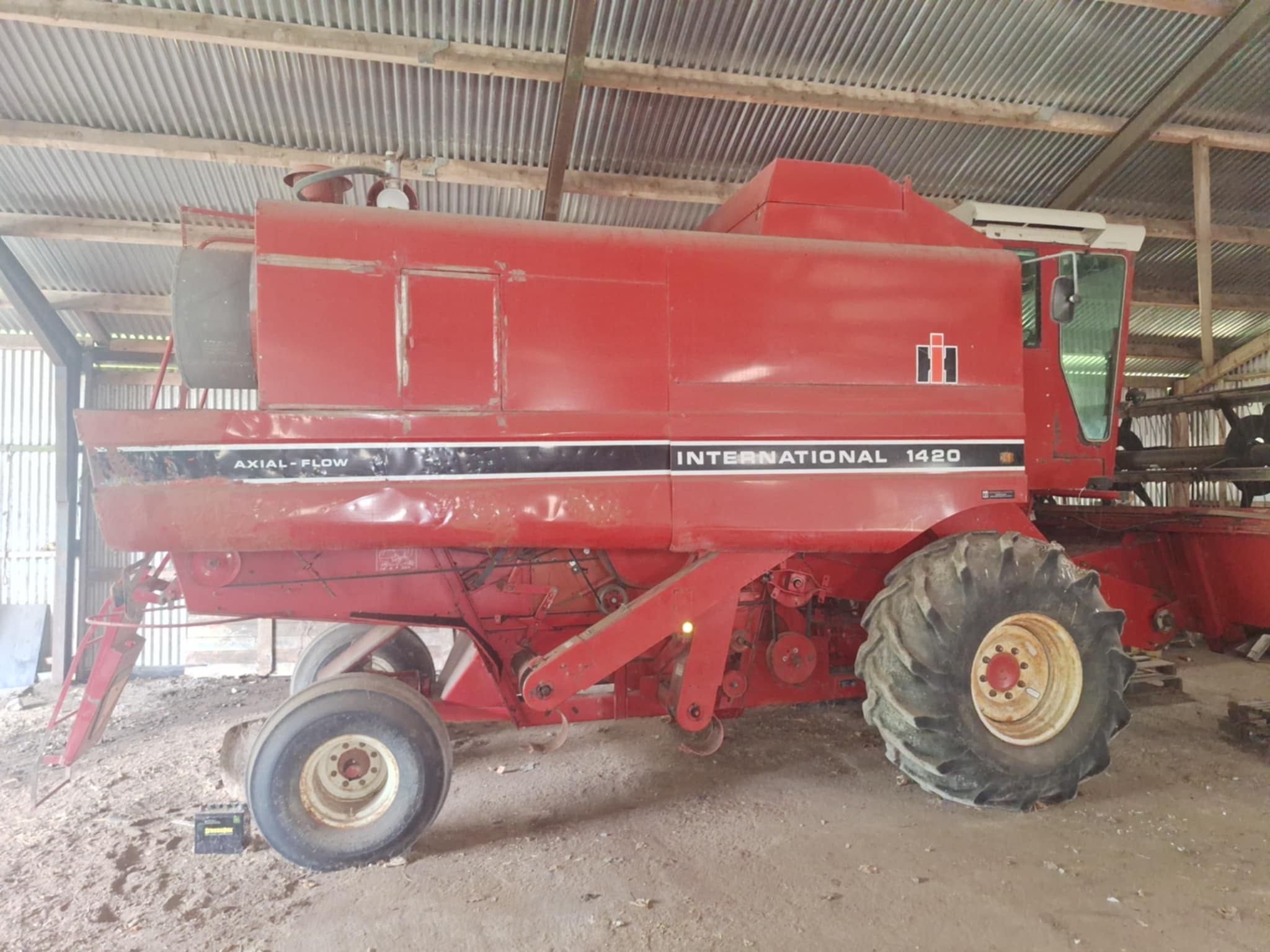 Kombaj zbożowy rotor ih 1420