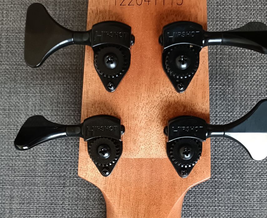 Ukulele Kala U Bass Striped Ebony