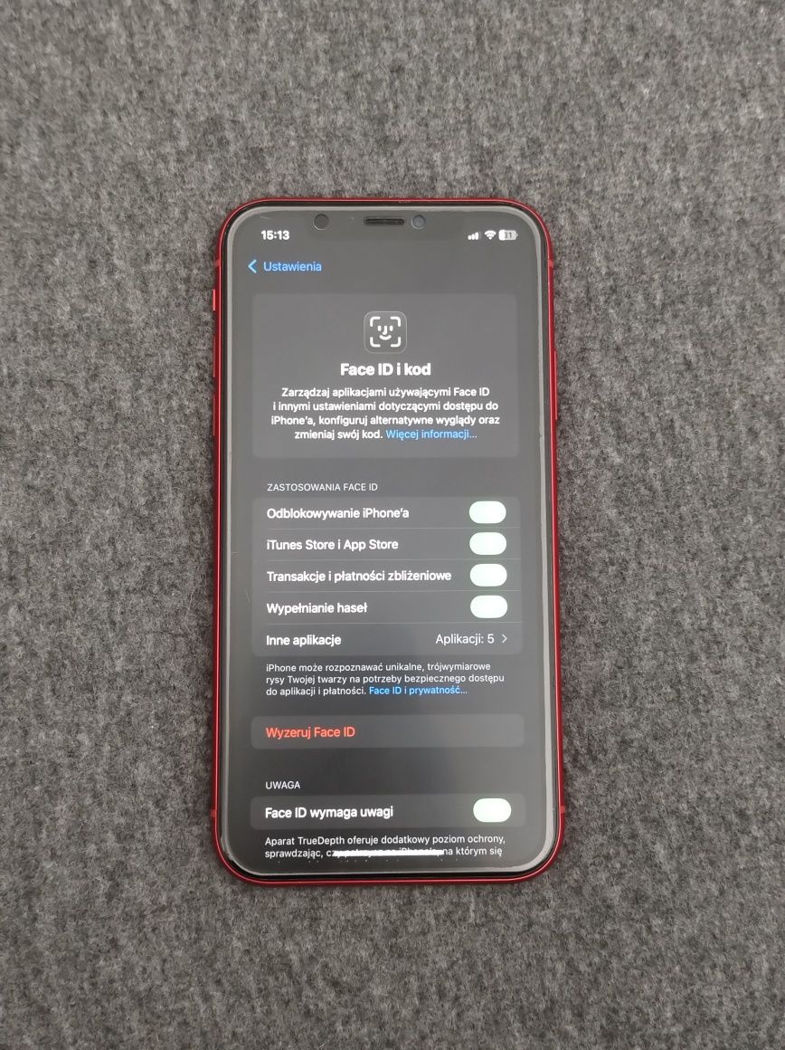 Iphone XR 64gb Product RED | Bateria 88% oryginał | Stan super
