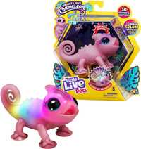 little live pets chameleon хамелеон липучка музыкальный