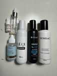 Resztki materialow do manicure paznokci aceton cleaner remower oliwka