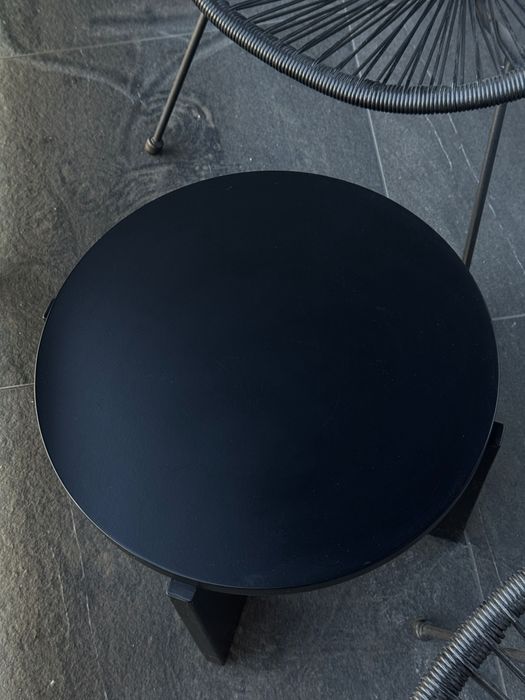 H&M home mały stolik na balon lub do salonu czarny stan bardzo dobry