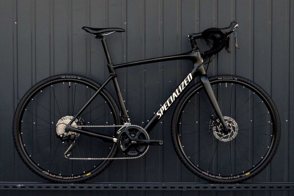 Komfortowy z amortyzatorem SPECIALIZED ROUBAIX 56 DISC GRX 105 szosa