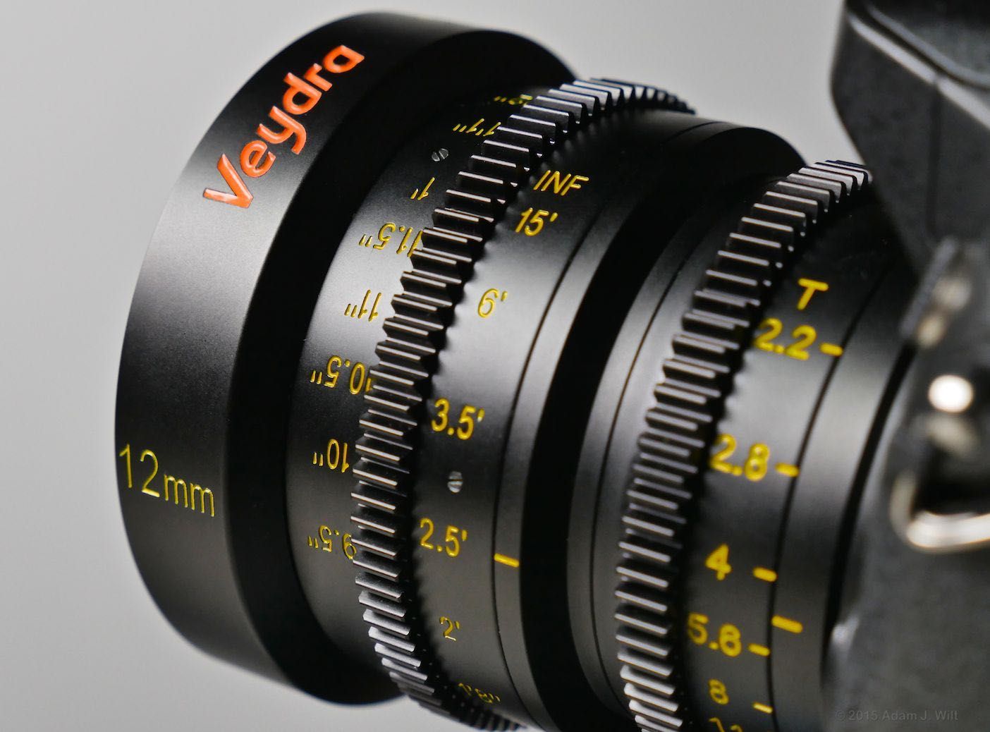 Lentes Cine VEYDRA Mini Prime 12mm e 50mm - Montura M4/3