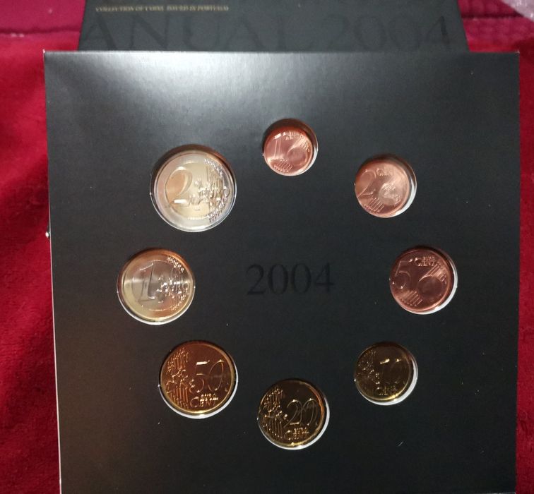 Série anual de moedas BNC - Portugal 2004