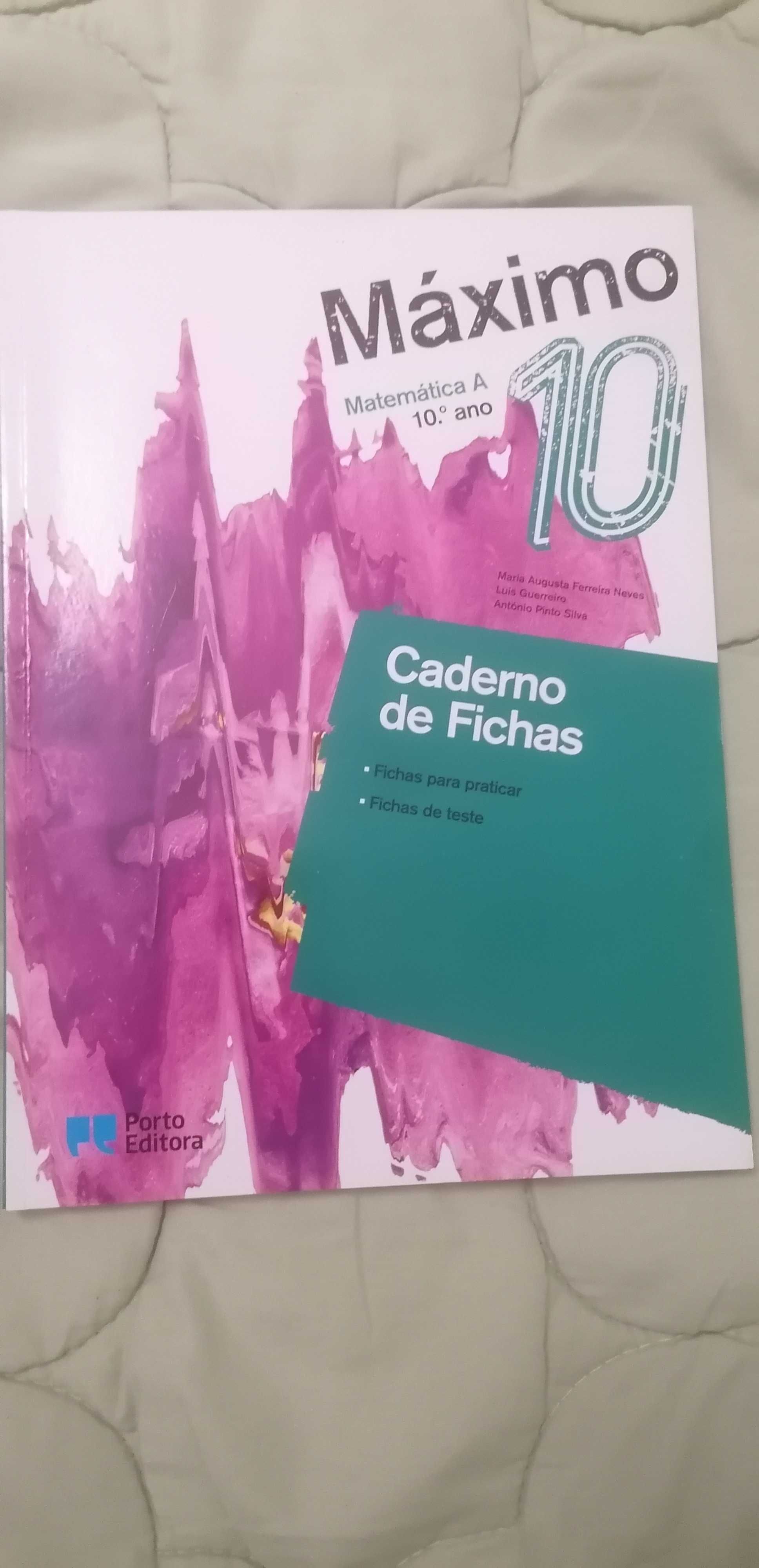 Livros de exercício  (como NOVOS) 10°\11°\12°