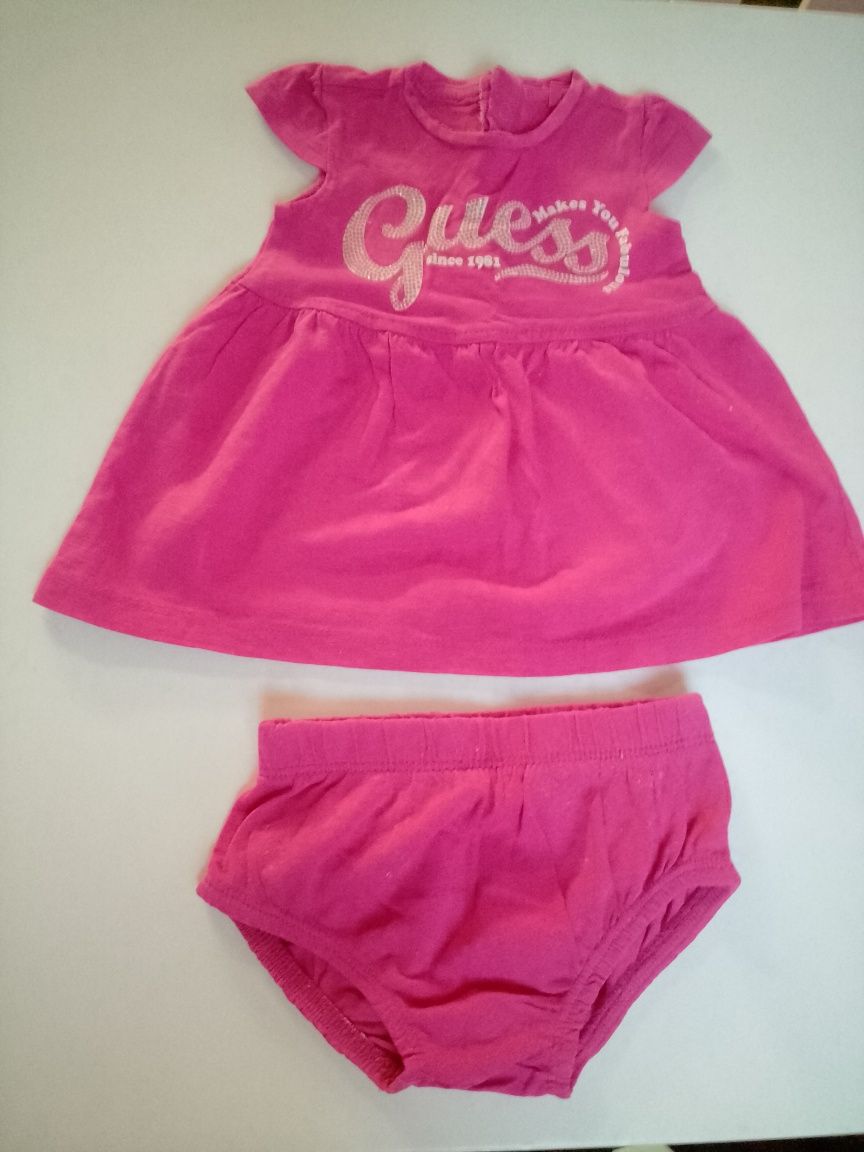 Sukienka dla dziewczynki różowa Guess  62