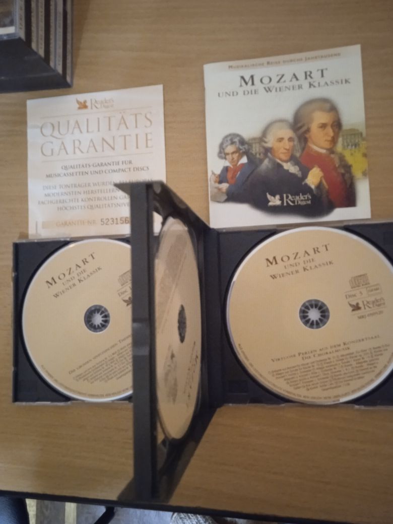 CD диск MOZART,BACH Das Beste