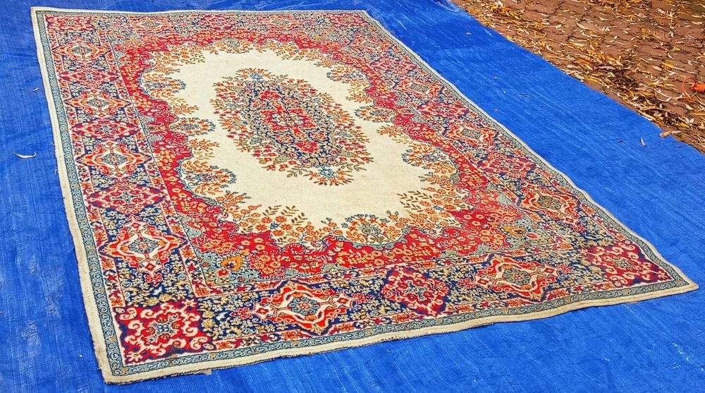 Dywan 200x300 wełna 100/ Dywilan wyprany wysyłka stan idealny W0941