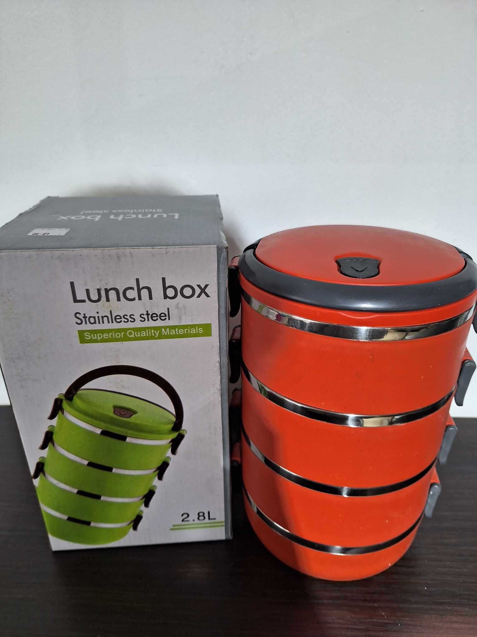 4-częściowy Pojemnik obiadowy Lunch Box