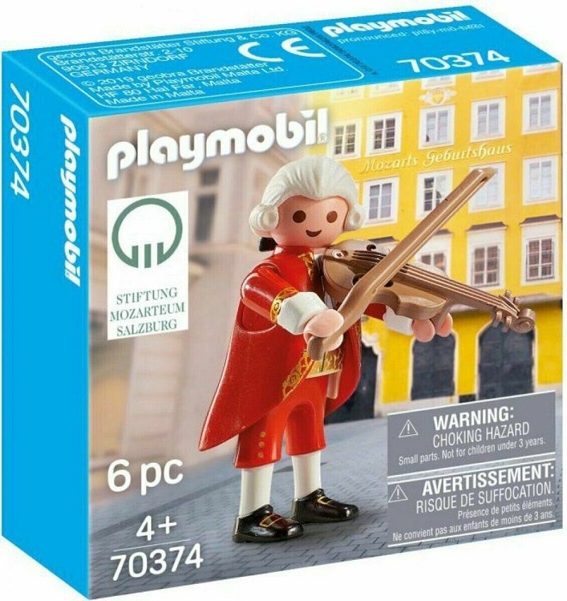 PLAYMOBIL Mozart violino. Raro - Novo