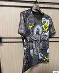 Koszulka Nike w stylu graffiti z motywem Brazylii/ M