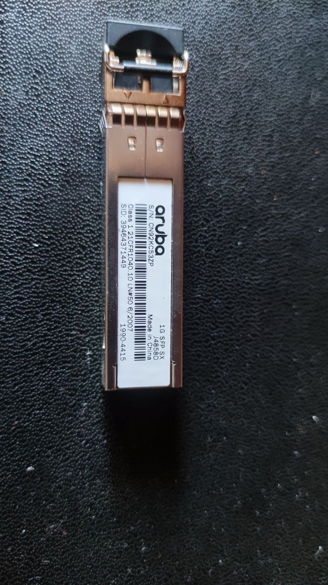 Aruba J4858D 1G SFP LC SX 500M MMF XCVR