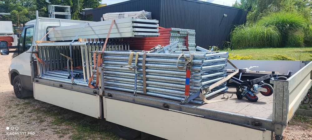 Rusztowania elewacyjne Plettac nowe 306m2