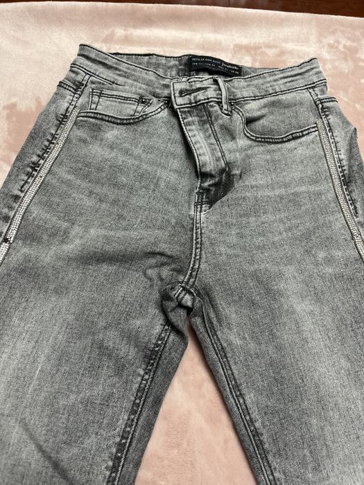 Calças cinzentas stradivarius