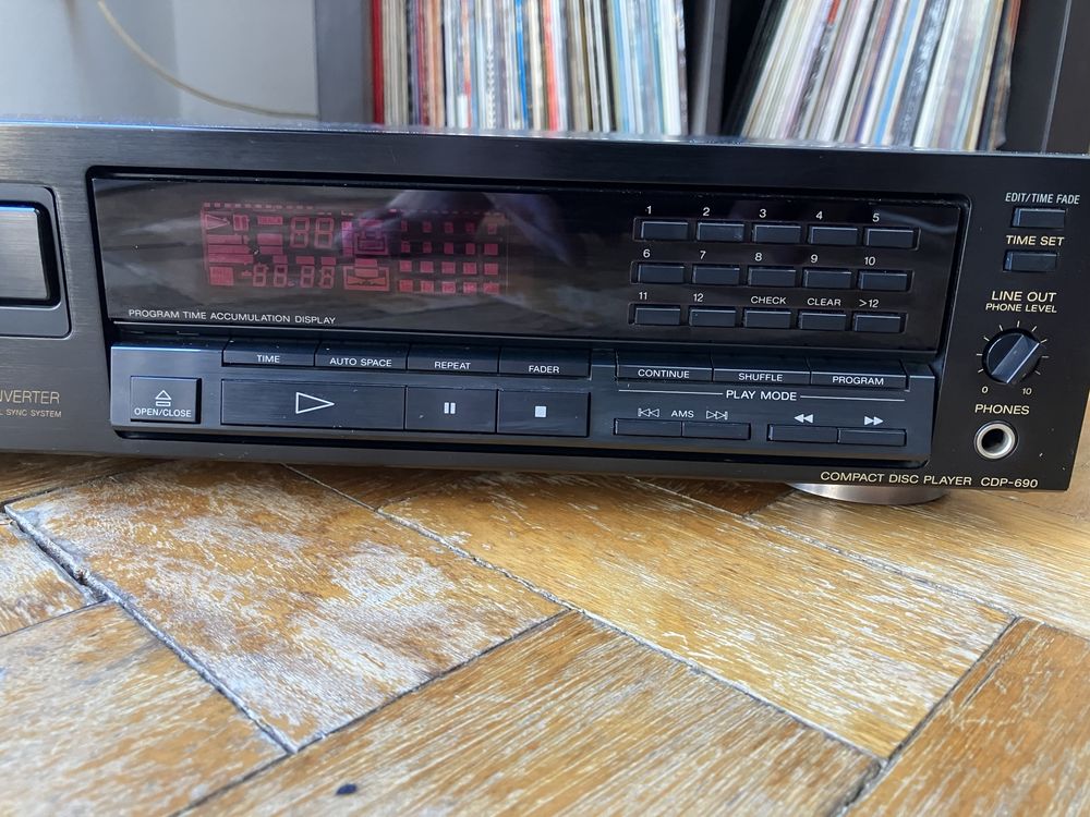 Leitor cds Sony
