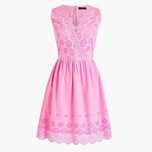 now J. Crew XS S Komunia piękna sukienka różowa ażurowa cukierkowy róż