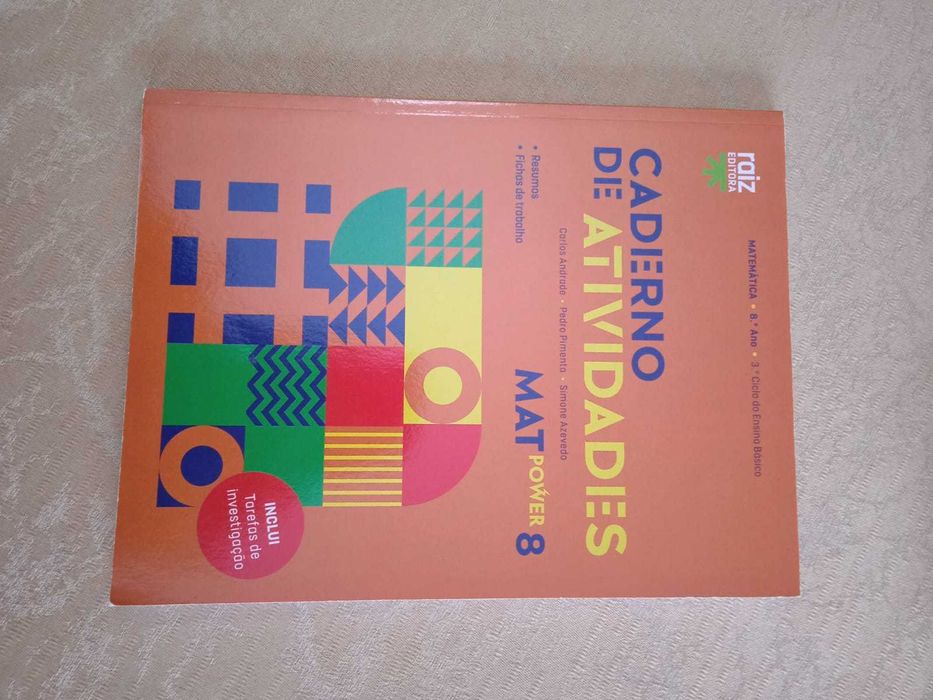 caderno MatPower 8 - Matemática - 8.º ano  (NOVO)