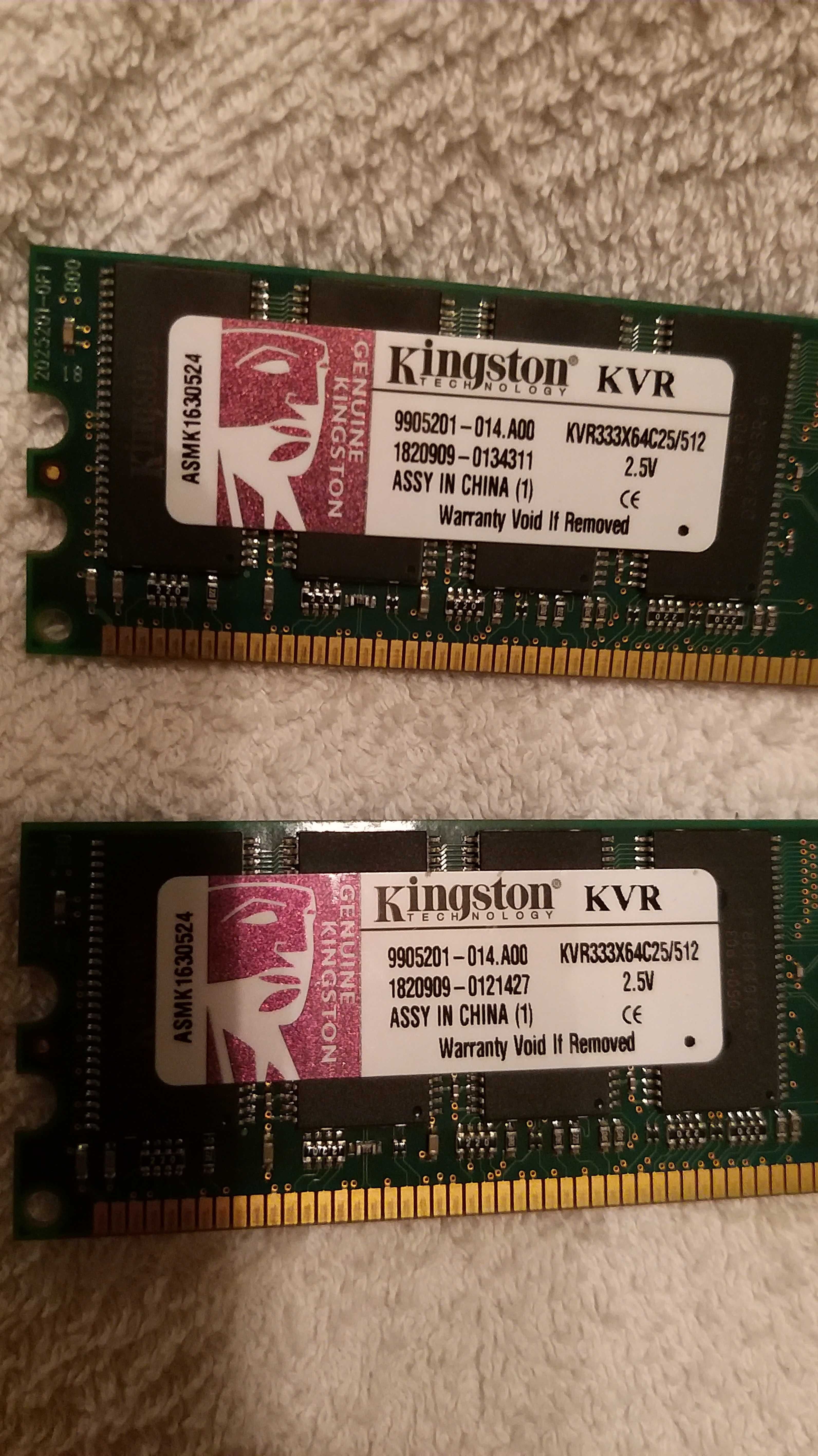 memória Ram Kingston KVR 512 M