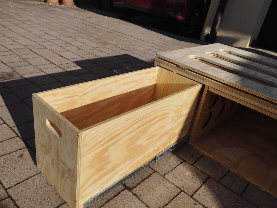 Zabudowa turystyczna box do kampera/vana