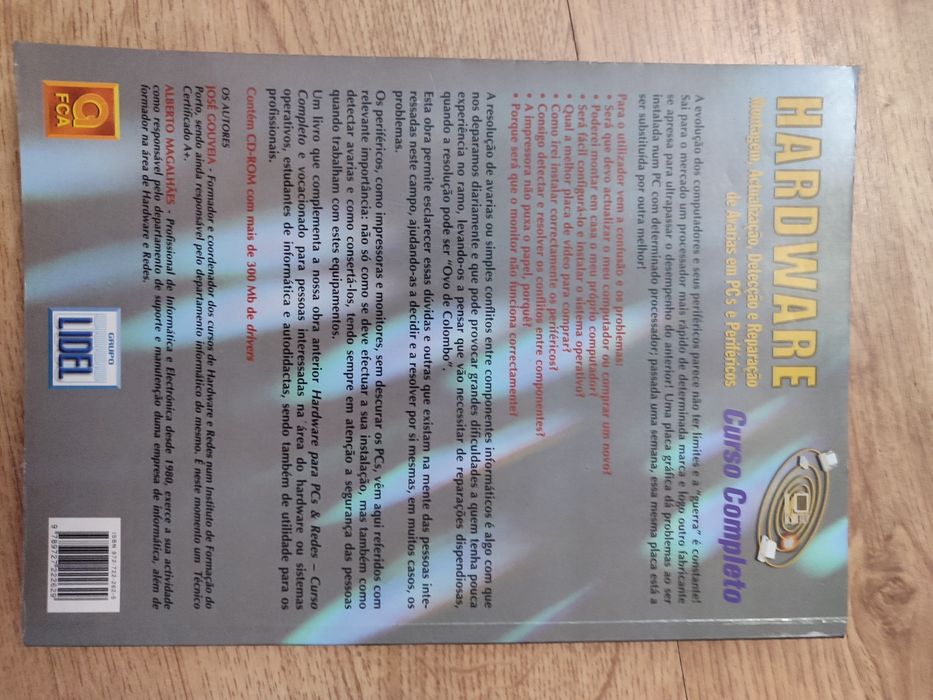 Vendo livro " Curso completo Hardware, Montagem, Actualização, Detecçã